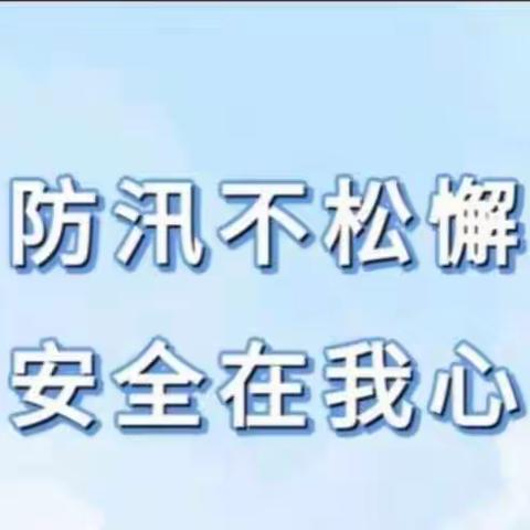 关爱学生，幸福成长——西寺庄乡井沟学校暑期防汛防溺水安全教育活动