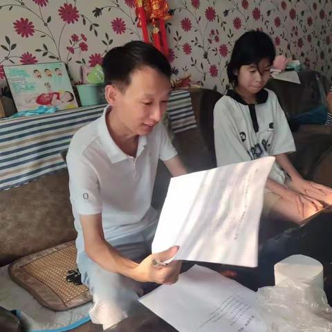 “家访在路上，爱在行走间”魏集镇中学初一暑假家访活动纪实