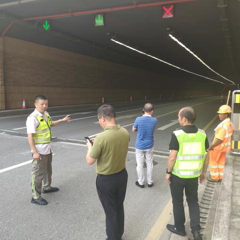 20230905日局洪科组织施工单位北延段通道调研