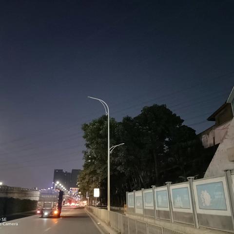 20240116日长筑丹平快速路（1期）更换处理樟树布立交路灯故障