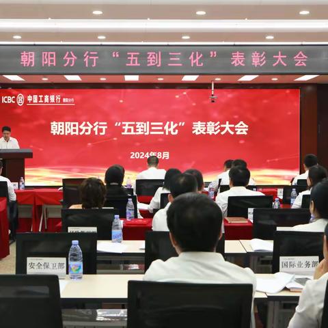 朝阳分行召开“五到三化”表彰大会