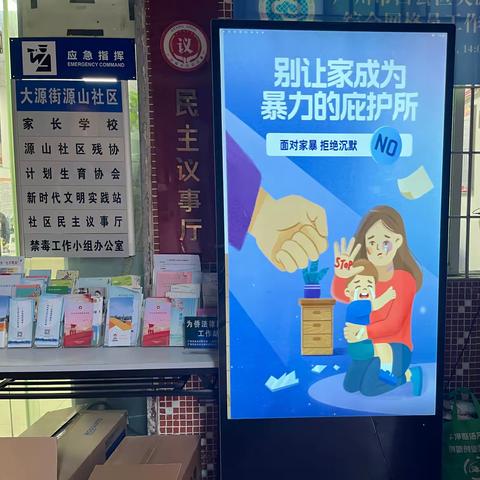“不要暴力·反家暴有我”，大源街巾帼在行动！