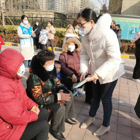 五七车站社区开展“喜迎元宵佳节 倡导垃圾分类”主题宣传活动