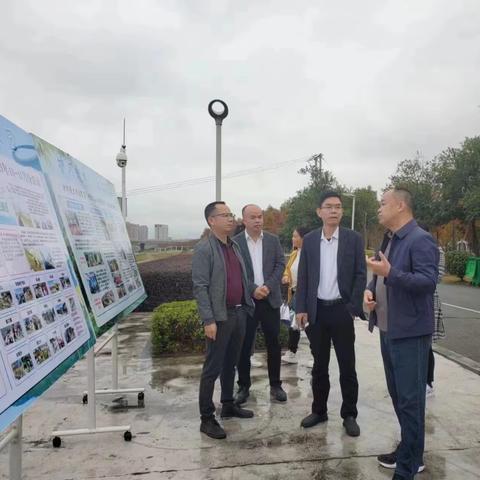 市河长办考核组莅临我县开展2023年度河湖长制考核工作