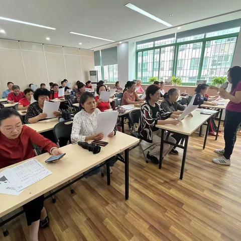 🔥竹林社区“多彩生活，艺满人生” 居民学堂项目---合唱班🎤