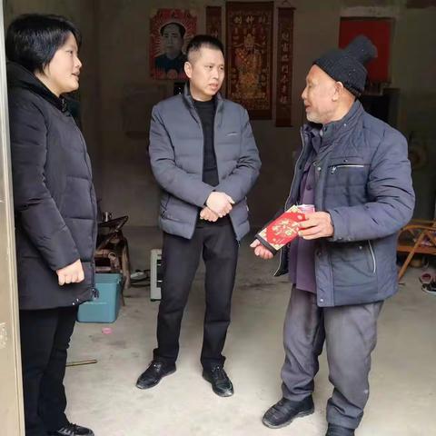 乐安县残联开展春节走访慰问活动