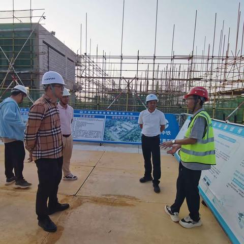 县水务局陈法荣局长带队检查在建项目安全生产工作