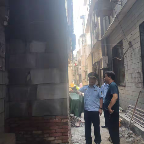 控违不放松，治违在行动-洲头街道快速拆除违法建设
