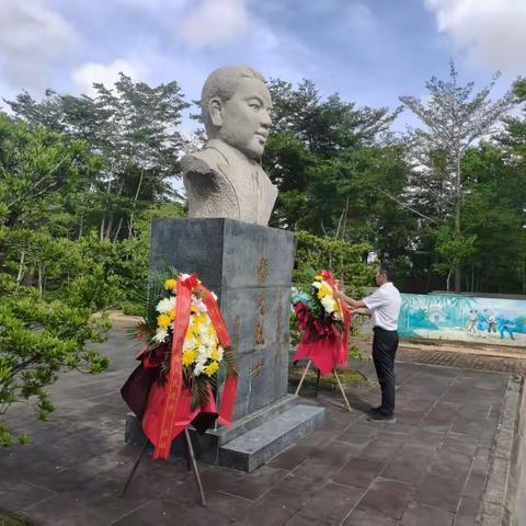 昌洒镇举行2025年烈士纪念日敬献花篮仪式