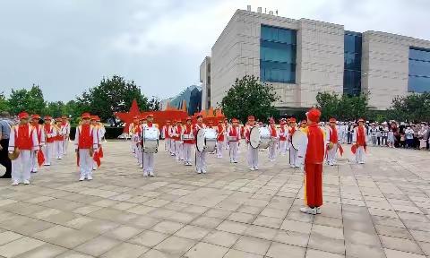 鼓号铿锵  乐曲悠扬  蓟州区第一小学亮相天津市少先队鼓号队展示活动