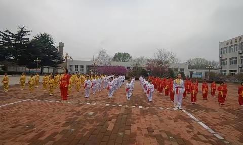 扬中华武术精神，展经典文学传承——北马小学开展武术操比赛活动