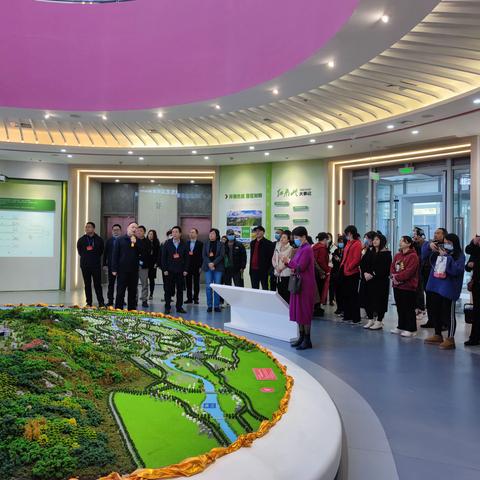 对湖街道组织参观福州市红庙岭循环经济生态产业园