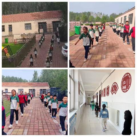 【全环境立德树人】习惯养成见行动  路队比赛展风采−−乐陵市杨安镇明德小学