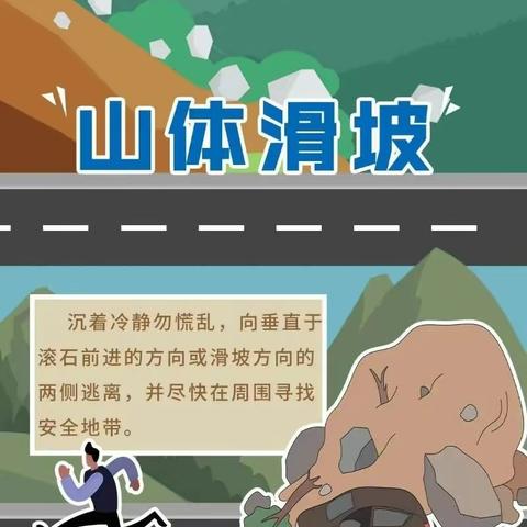 汛期地质灾害自救知识