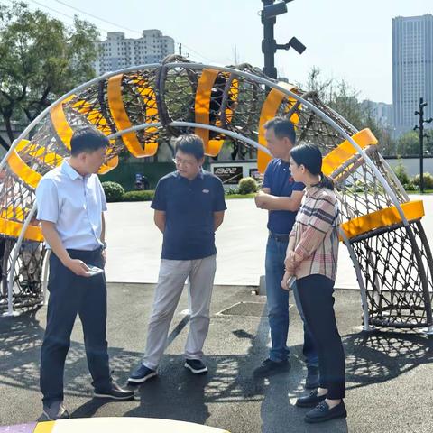 官扎营街道持续跟进智慧体育项目建设情况