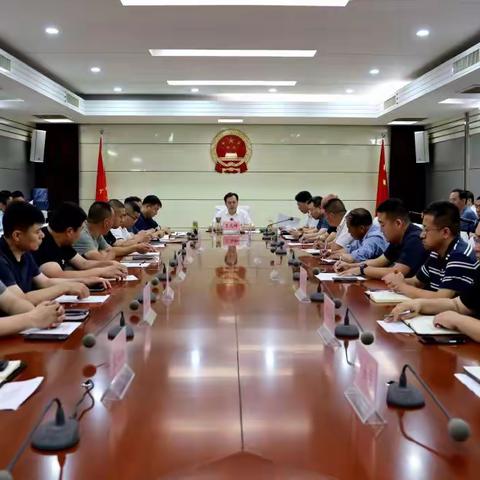 【政企同心谈】王元峰主持召开涉县建材企业座谈会