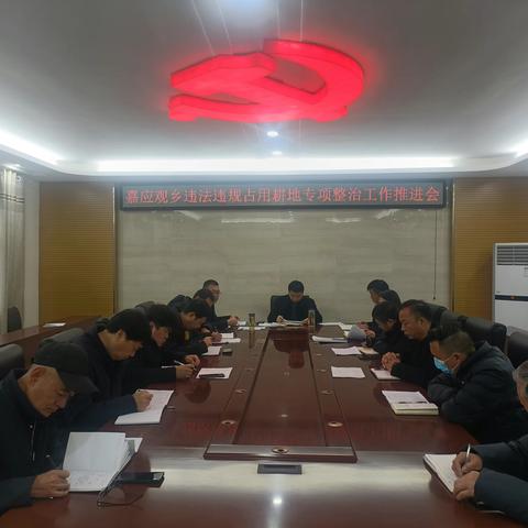 嘉应观乡扎实推进违法违规占用耕地专项治理工作
