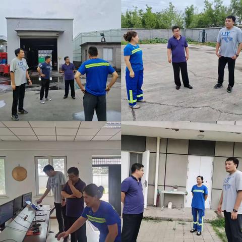 朝环一清场积极应对极端天气