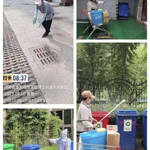 齐心携手创卫、美丽健康相随