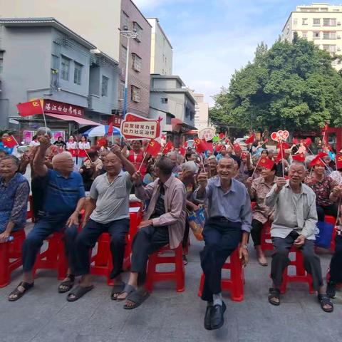 嘉禾街科甲社区“银龄心向党，浓情满重阳”系列活动