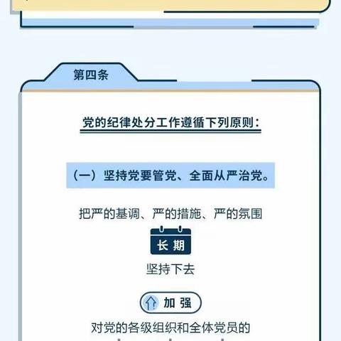 图解纪律处分条例丨党的纪律处分工作应当遵循哪些原则