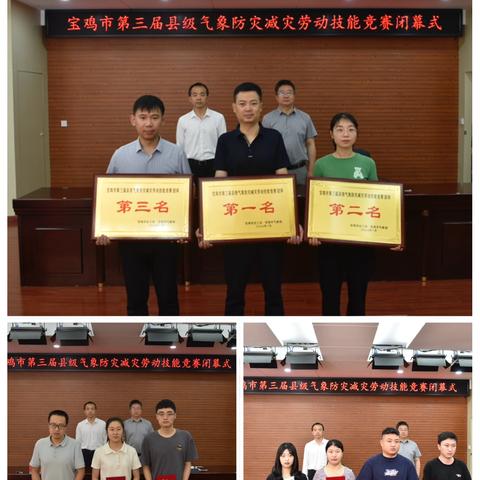 陇县气象局在宝鸡市第三届县级气象防灾减灾劳动技能竞赛中荣获佳绩