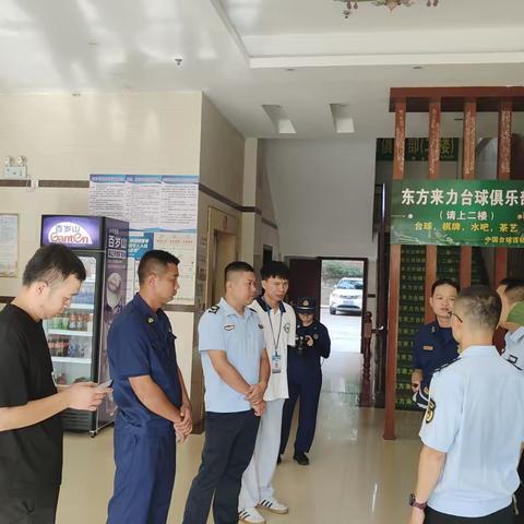 八所镇配合消防支队对辖区酒店、宾馆开展消防安全检查