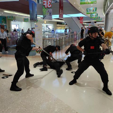 福田街道开展平安演练，更好维护社区治安稳定