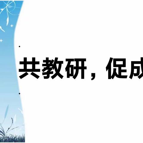 “双减”不减质， 教研促成长 --山阳同仁九年制学校初中数学组教研活动实录