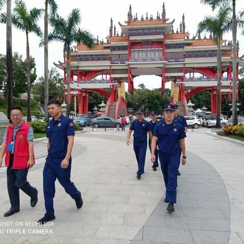 西丽消防救援站深入“报恩福地”陵园开展六熟悉工作