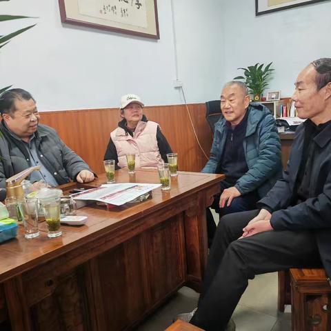 许昌市姓氏文化研究会走访傅氏宗亲联谊会，共促姓氏文化发展