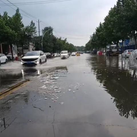 雨后巡查不停歇，及时整改亮新颜