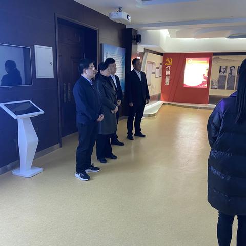 县委副书记陈会理、副县长王小会到宜君县档案局检查指导工作