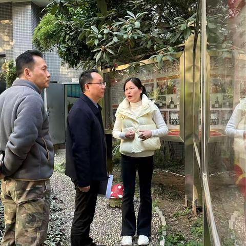 台江区委常委、组织部部长陈培煌带队调研金斗社区党建工作