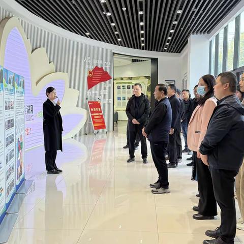 交流互鉴 共绘新篇——泾阳县人大常委会莅临土门街道考察调研
