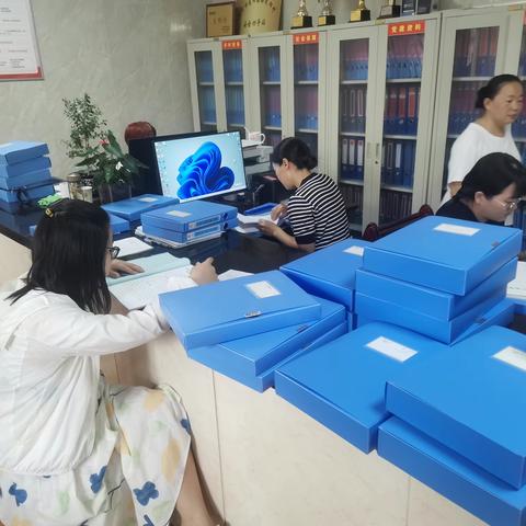 陵阳镇：自查自纠，促进档卡资料规范化建设