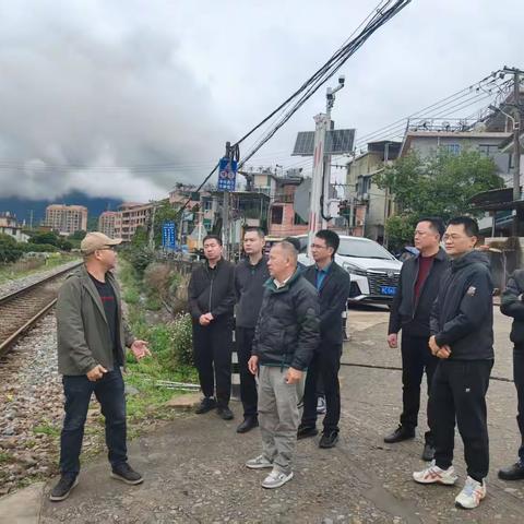 安溪县开展铁路公铁平交道口“平改立”工作联合调研