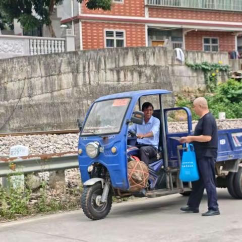 安溪县魁斗镇开展入户护路宣传活动