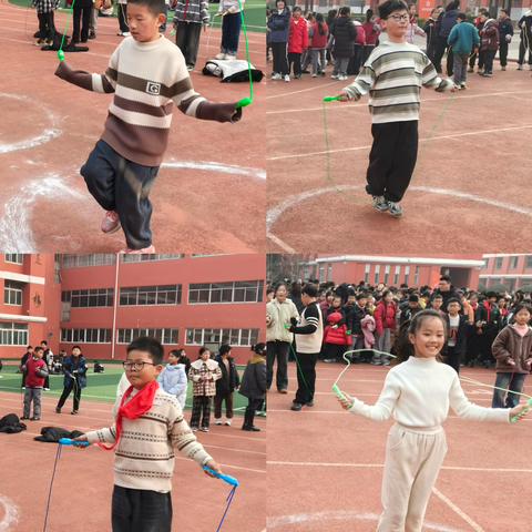 跃动童年，绳彩飞扬——沭阳安博银河学校小学部跳绳比赛纪实