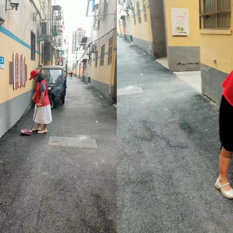 漯河市实验中学七年级教师开展城市清洁活动