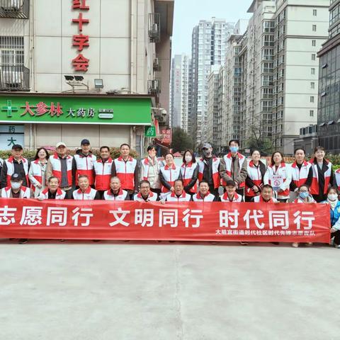 【大明宫街道时代社区】时代社区组织党员志愿者进行消防安全隐患及垃圾分类大排查