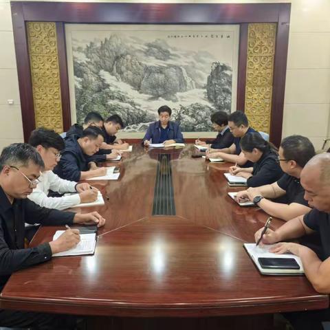 磁县溢泉湖风景区管理服务中心传达学习县委常委会（扩大）会议精神