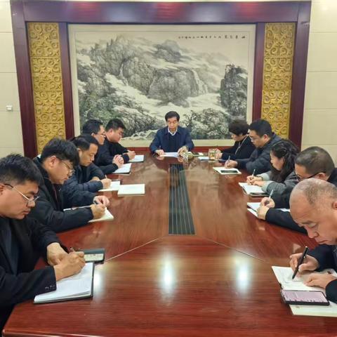 溢泉湖管理中心开展传达学习贯彻 县委十二届十一次全会精神