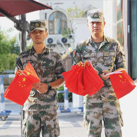 童心筑梦  强国有我——海门区海荷安霁幼儿园迎国庆系列活动