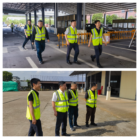 党委书记、董事长徐创新赴交投联宇机动车检测公司调研指导工作