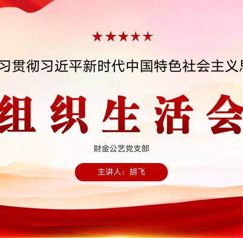 扎实开展“学习贯彻习近平新时代中国特色社会主义思想”专题组织生活会