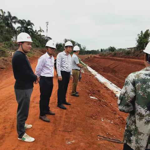 松涛灌区“十四五”续建配套工程项目纪检组和安全组到项目施工现场检查