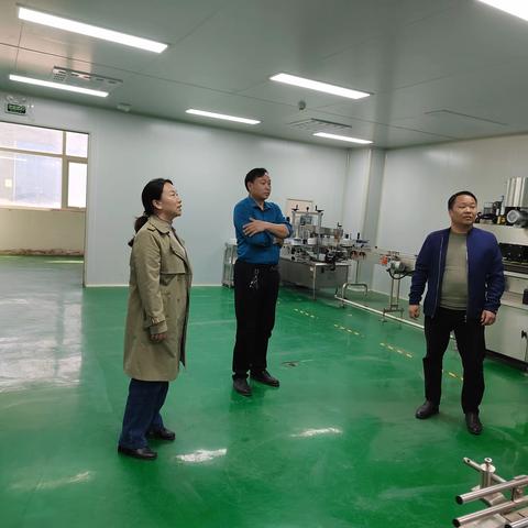区政协经济委主任到沙澧筹备组辖区走访调研企业