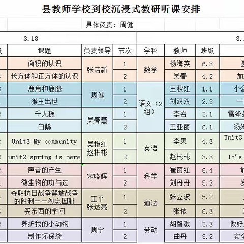 以“研”促教，研途“浸”享