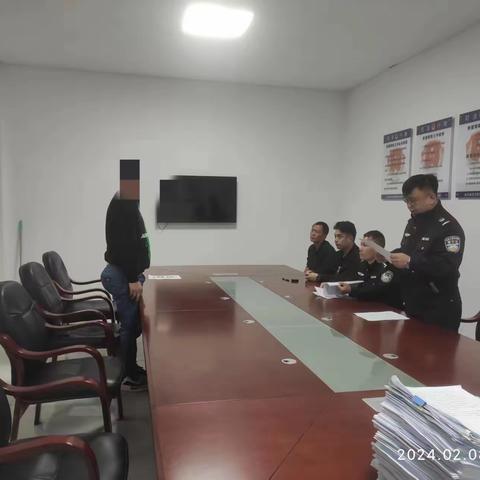 白沙县司法局邦溪司法所举行解除社区矫正宣告仪式